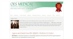 Desktop Screenshot of oes-medical.co.uk